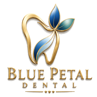 Blue Petal Dental logo